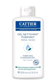 Gel Bio Nettoyant Purifiant - Peaux Jeunes à Imperfections Cattier