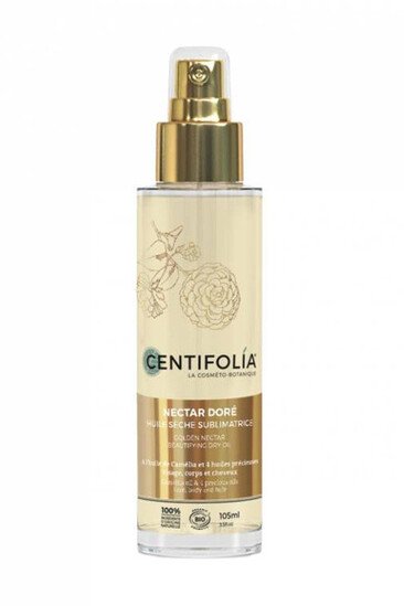 Huile Sèche Sublimatrice Nectar Doré Bio - Centifolia