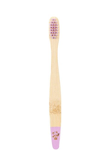 Brosse à Dents Enfants en Bambou - Cap Bambou - Violet