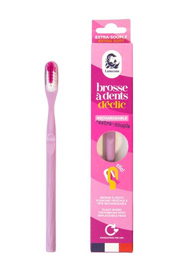 Brosse à Dents Rechargeable - Lamazuna - Extra-Souple - Lilas